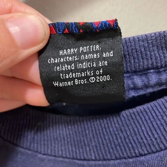 HARRY Potter kids Hogwarts navy blue tee shirt - Picture 5 of 7